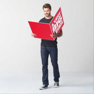 RETIREMENT GIGANTIC HUGE BIG Card Cards