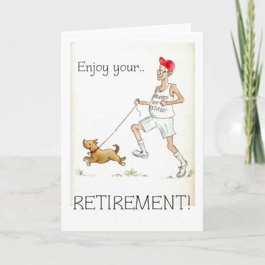 retirement greeting card zazzlecom