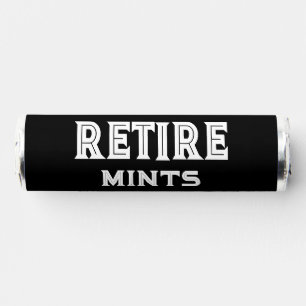Retirement Humor Gag Gift Mints