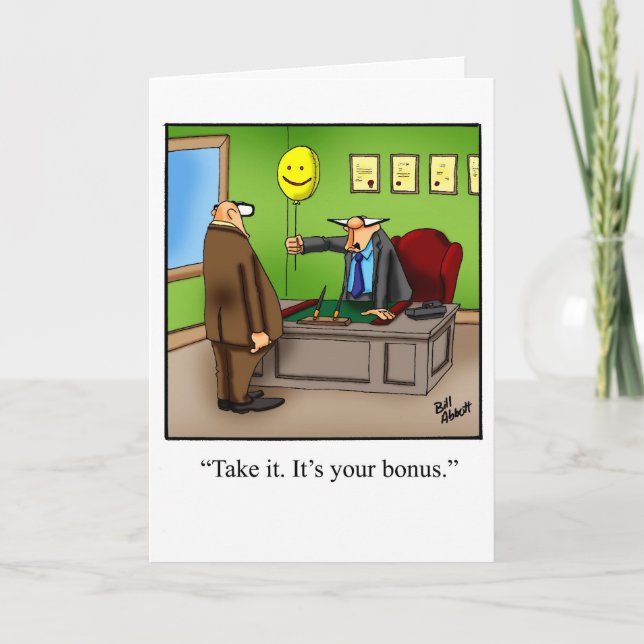 Retirement Humor Greeting Card "Spectickles" (Front)