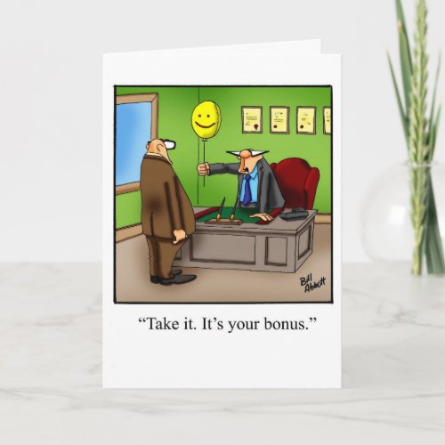 Retirement Humor Greeting Card 