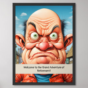 Retirement humor milestone Birthday Framed Art