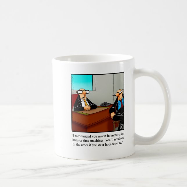 Retirement Humor Mug Gift (Right)