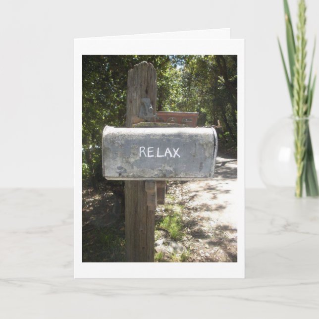 RETIREMENT HUMOR - RELAX-YOU REMEBER HOW? CARD (Front)