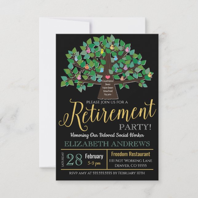 Retirement Invitation (Front)