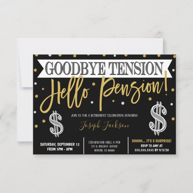 Retirement Invitation (Front)