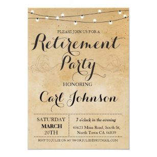 womens retirement invitations zazzle
