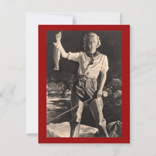 Retirement Invitations time for fishing Ladies