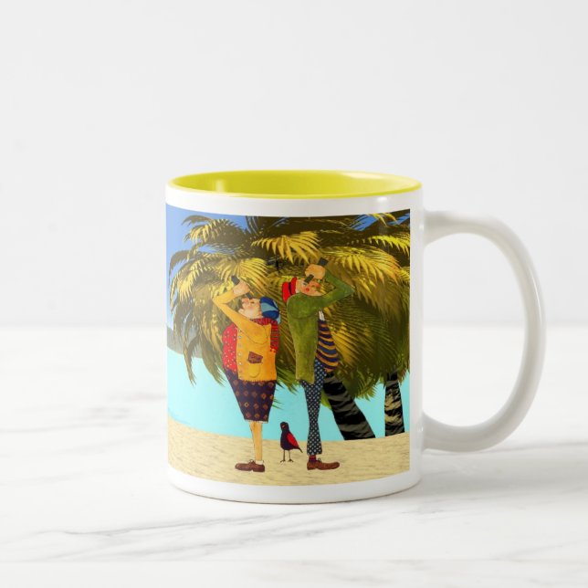 RETIREMENT is a BLAST Two-Tone Coffee Mug (Right)