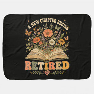 Retirement Is Music To My Ears Baby Blanket