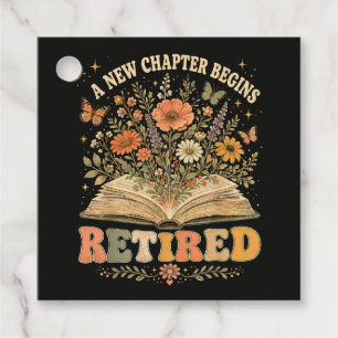 Retirement Is Music To My Ears Favor Tags