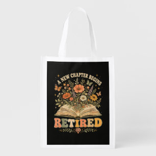 Retirement Is Music To My Ears Grocery Bag