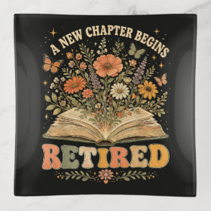 Retirement Is Music To My Ears Trinket Tray