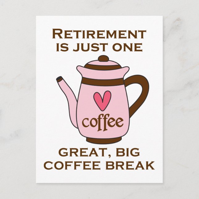 Retirement Is Postcard (Front)