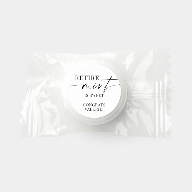 Retirement Is Sweet Retire Mint  Life Saver® Mints (Front)