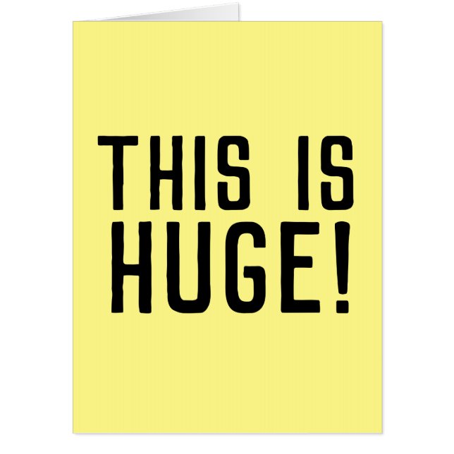 RETIREMENT JUMBO CONGRATULATIONS OVERSIZED CARDS (Front)