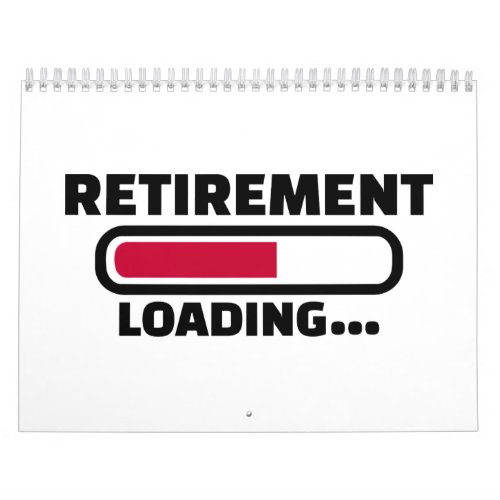 Retirement loading calendar