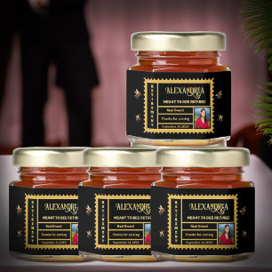 Retirement Meant To Bee Retired Photo Thanks Party Honey Jar Favors