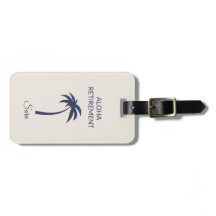 Retirement Monogrammed Beach Holiday Travel