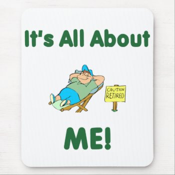 Retirement Mouse Pad by occupationtshirts at Zazzle