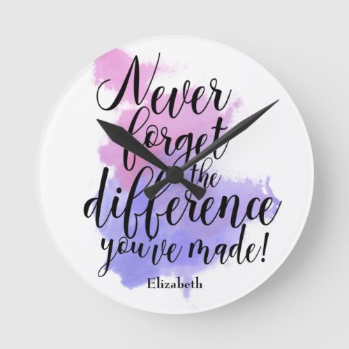 Retirement Never Forget The Difference You Made