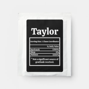 Retirement New Job Promotion Coworker Boss Friend Tea Bag Drink Mix