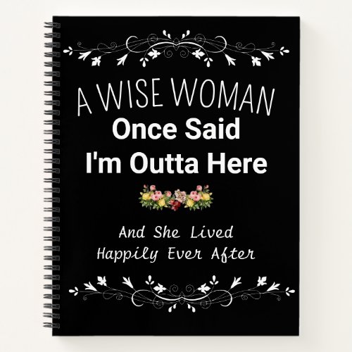 Retirement notebook for Women Her