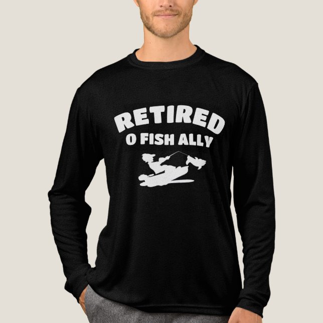 Retirement of a fisherman  T-Shirt Tri-Blend Shirt (Front)
