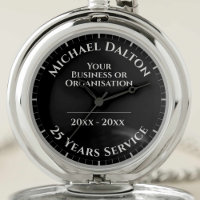 Retirement or Long Service Award Pocket Watch