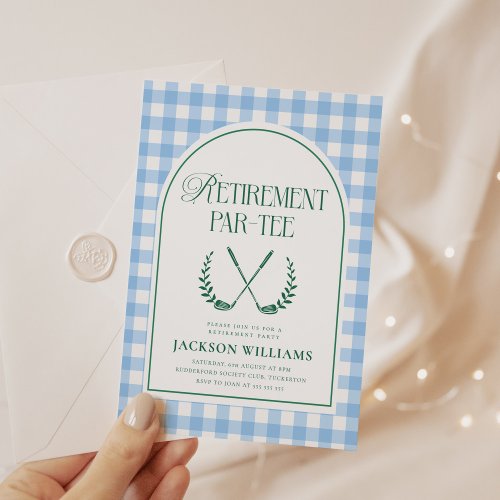 Retirement Par-Tee Golf Theme Retirement