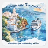 Retirement Party Cruising Destination Greece