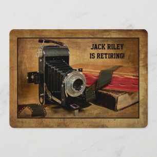 Retirement Party for Photographer Invitation
