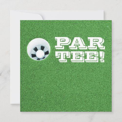 Retirement Party - Golf Theme - PAR-TEE! Custom Invites