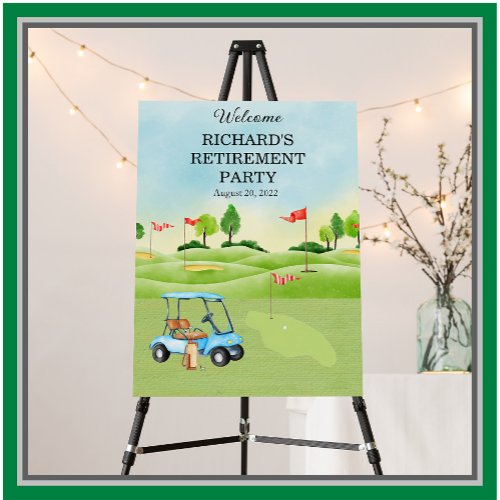 Retirement Party Golf Welcome  