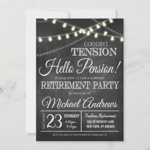 Retirement Party Invitation