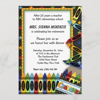 Retirement Party Invitation by graphicdesign at Zazzle