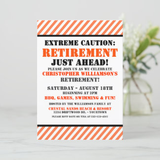 Retirement Party Invitation