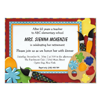 New 30 Farewell Invitation Card For Principal