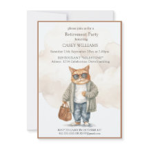 Retirement Party  Invitation