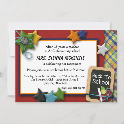 Retirement Party Invitation