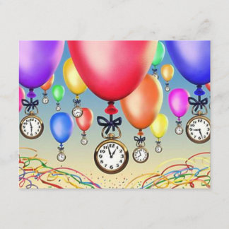 RETIREMENT PARTY INVITATION ~ BALLOONS & WATCHES!