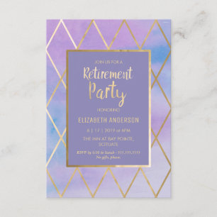 Retirement Party Invitation - Customize, Trendy