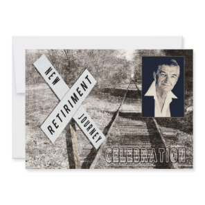 Retirement Party Invitation - New Journey-Railroad