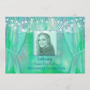 Retirement Party Invitation  Photo Insert Invitation by TrudyWilkerson at Zazzle