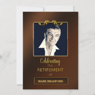 Retirement Party Invitation - Photo/Name Insert