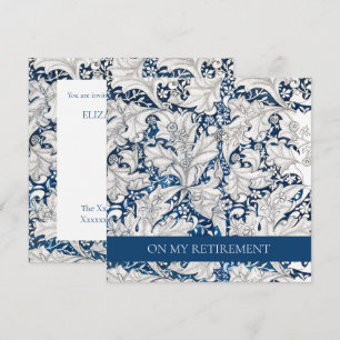 RETIREMENT PARTY INVITATION : WILLIAM MORRIS