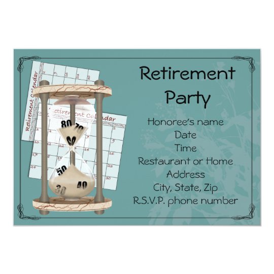 Retirement Party Invitations | Zazzle