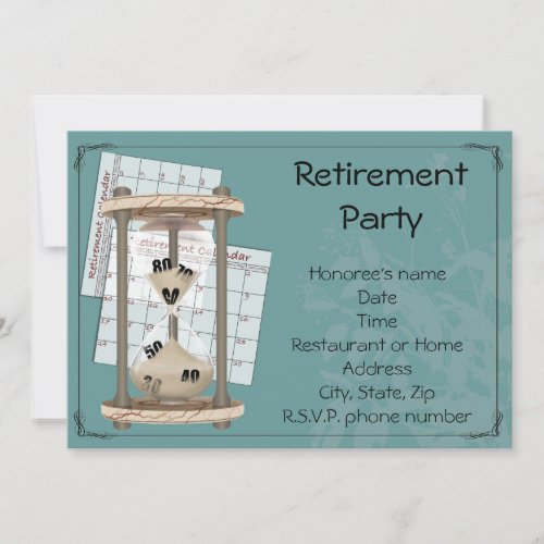 Retirement Party invitations