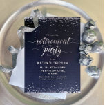Retirement Party Invite, Elegant Celebration Invitation at Zazzle