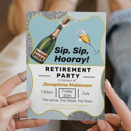 Retirement party invite